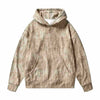 Oversized Tie-Dye Hoodie Beige