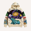 Meska Oversized Hoodie met Vintage Print