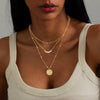 Stylish Clavicle-length Necklace Elegant And Versatile With Zircon Accents For Women