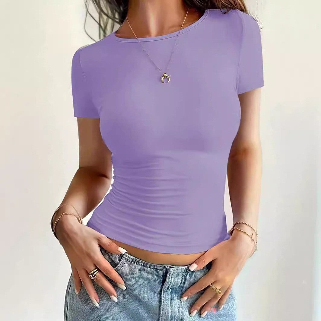 Dames t-shirt roze