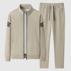 Premium Zip Tracksuit Zwart